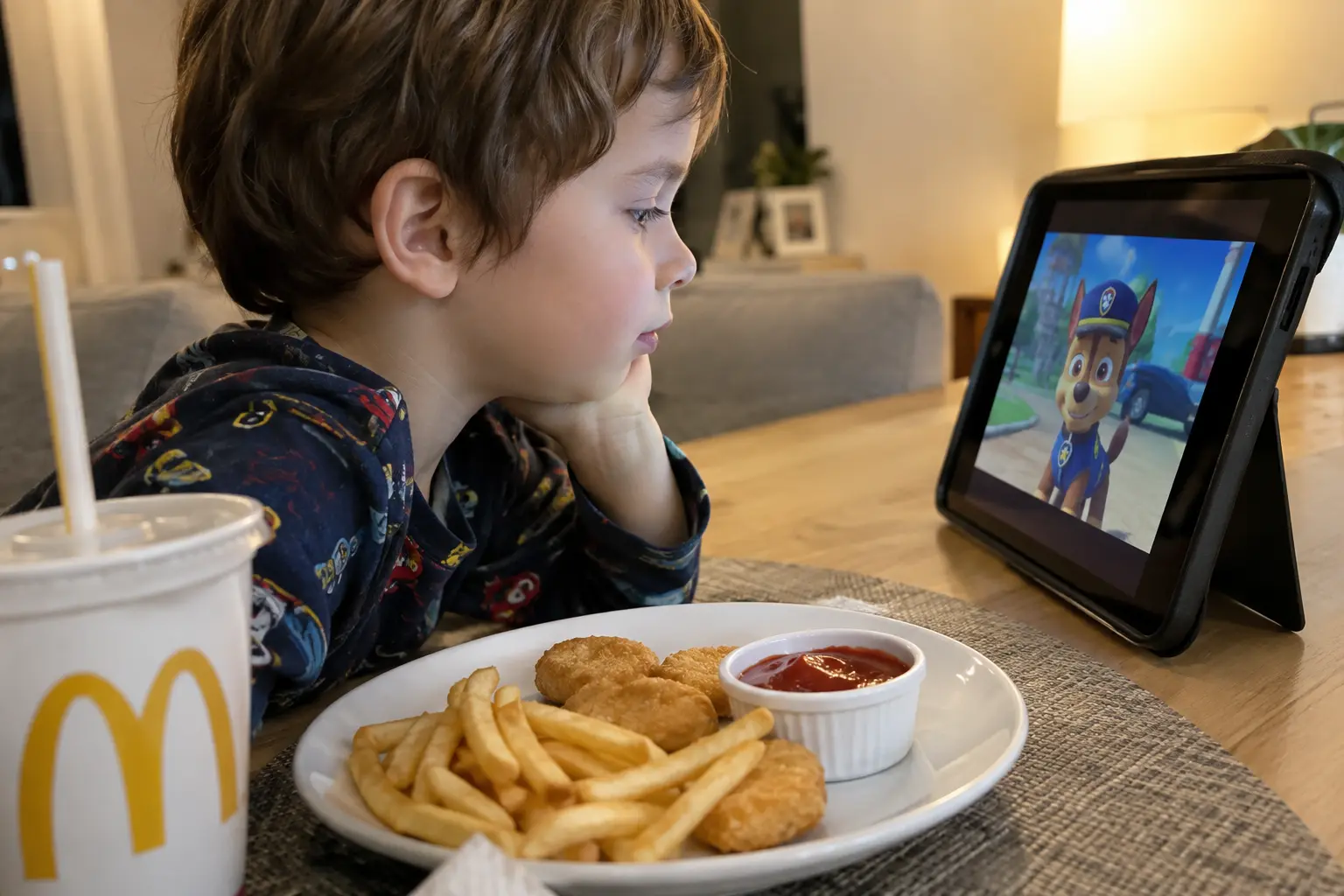 Durasi screen time dan pola makan sebagai determinan obesitas anak