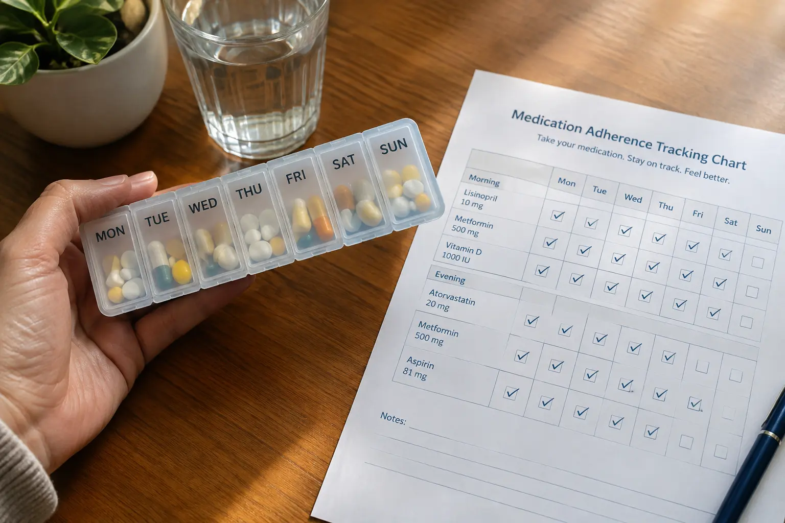Pelacakan kepatuhan minum obat pasien untuk variabel penelitian farmasi
